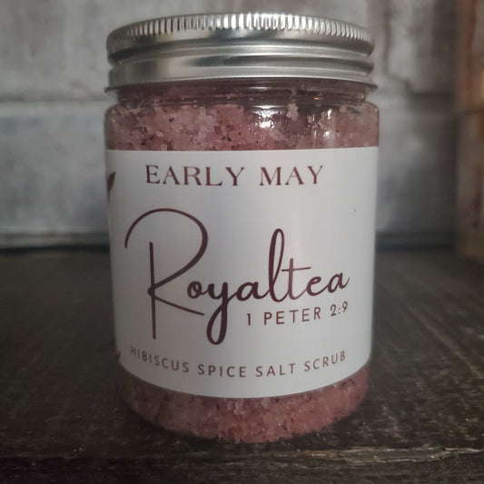 Royaltea Hibiscus Spice Salt Scrub
