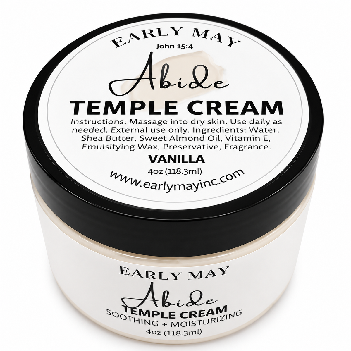 Temple Cream | Soothing + Moisturizing Body Cream