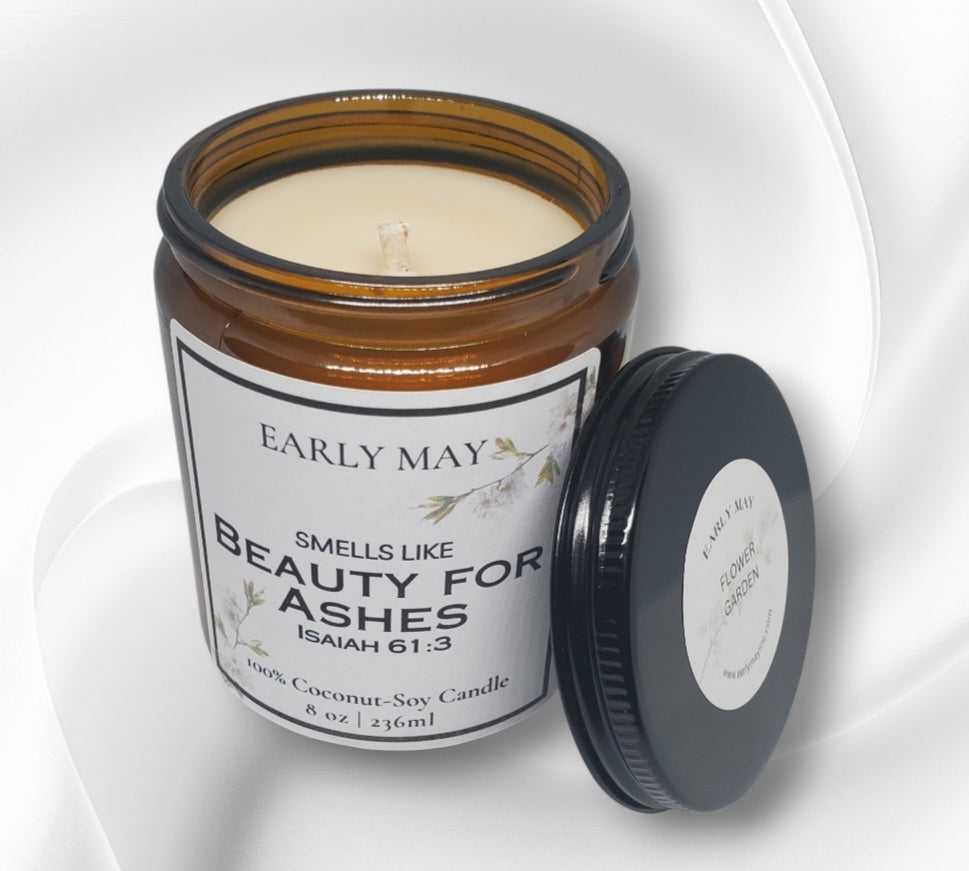 "Beauty for Ashes" Candle