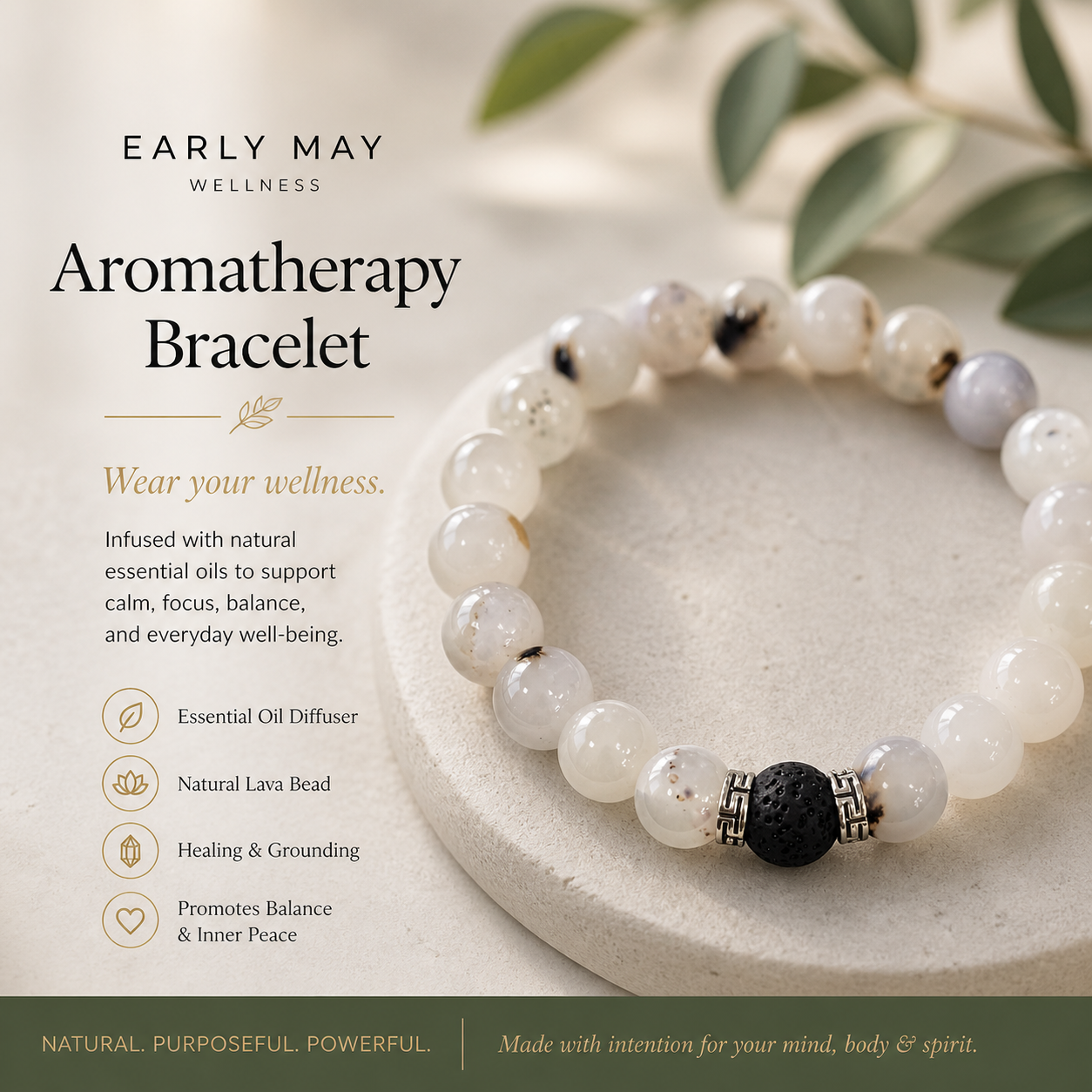 Aromatherapy Bracelet – Wear Your Wellness