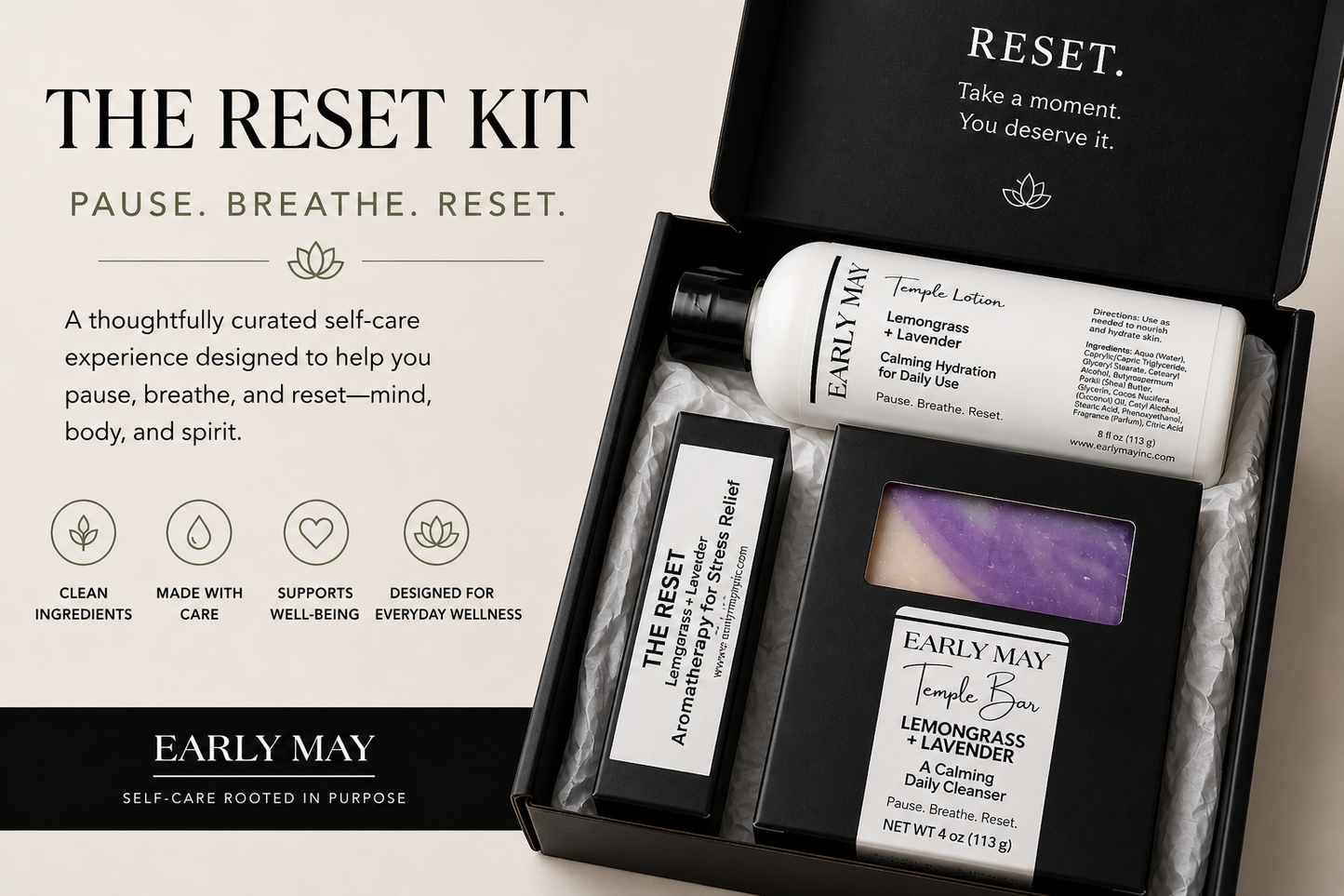 The RESET Kit | Aromatherapy Self-Care Set