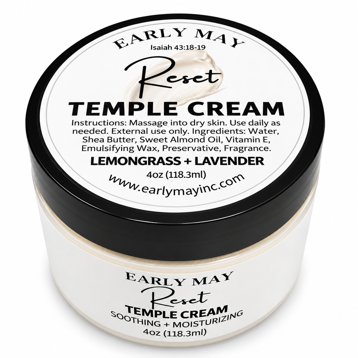 Temple Cream | Soothing + Moisturizing Body Cream