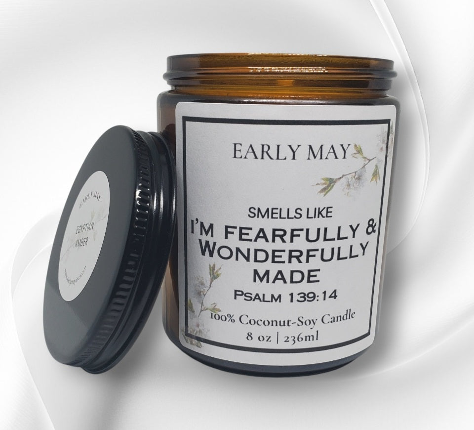 "Fearfully and Wonderfully Made" Candle