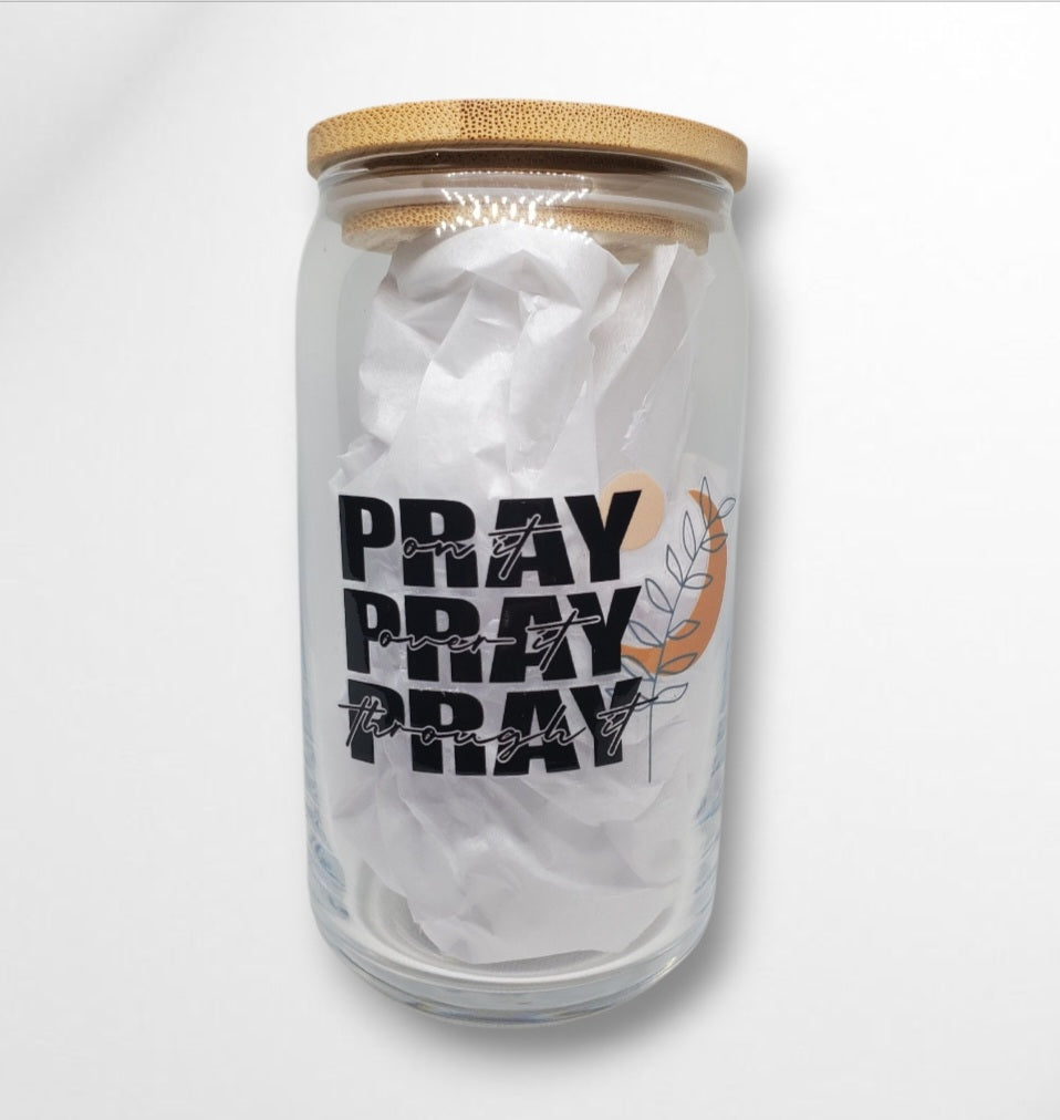 Bible Affirmation Glass Tumblers